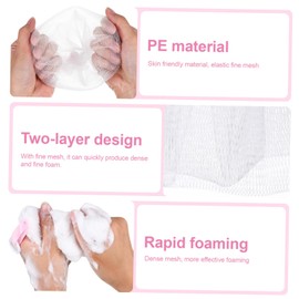 Mikinona 3 Pack Soap Saver Bag Soap Pouches Soap Storage Bags for Shower Supplies