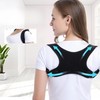 ATHLEVO Adjustable Posture Corrector – Back & Shoulder Support for