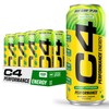 Cellucor Cellucor C4 Energy Carbonated Zero Sugar Energy Drink, Pre