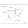 QCAA Heavy Duty 3.5" Swing Clear Offset Door Hinge Loose