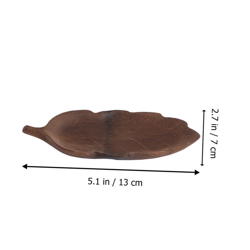 STOBAZA Bamboo Leaf Coaster Heat Insulation Pad Decorative Bamboo Holder