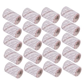 Healvian 100pcs Nail Polishing Circle Drills Polishing Bands for Nail Drill Manicure Tools Drill Nail Sanding Bands Drill Bits for Nails Sanding Bands for Nails Fine Nail Sanding Bands