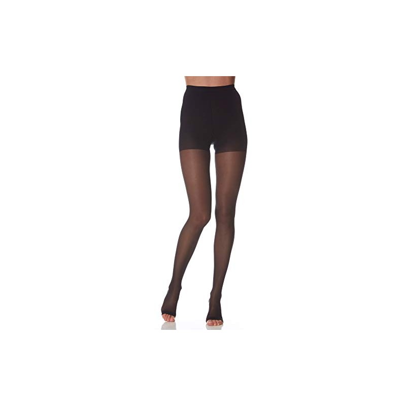 Scudotex Panty 70 Denier Open Toe Black Size 2 –