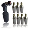 Bike CO2 pump cycle tyre tube inflator Presta Schrader 7