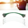Fishing Wire Leader, Swivels Snap 100PCS Protective Fishing Leader for