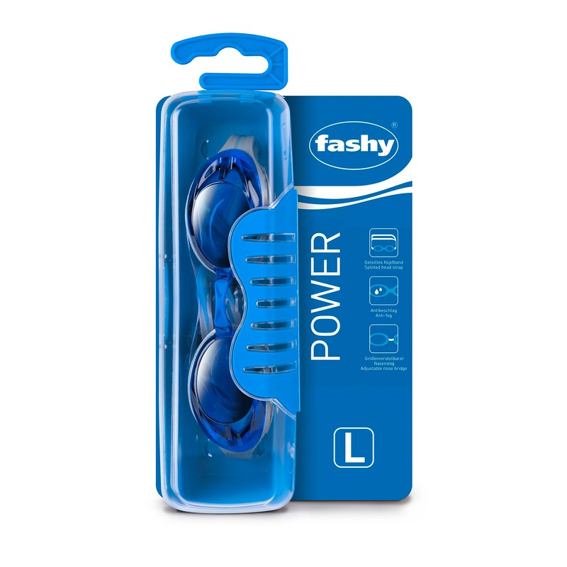 fashy Power Comfort Unisex Swimming Goggles Mint Clear