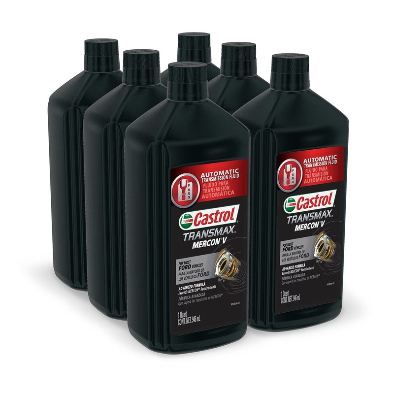 Castrol Transmax Mercon V Automatic Transmission Fluid, 1 Quart, Pack