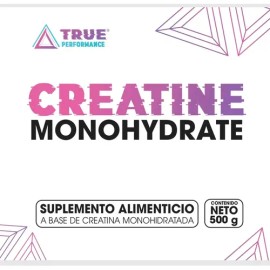 Creatina Monohidratada Micronizada True Performance 500g                                                                                              