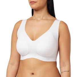 Sloggi Women's Zero Feel Bralette Ex Bustier, Opaque, White