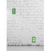 WIRESTER Duplex Outlet Cover Wall Plate/Switch Plate - Solid Green