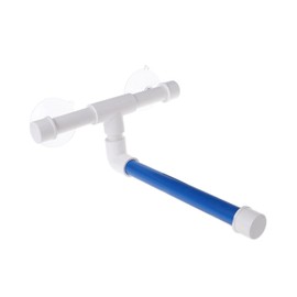 BUGUUYO Portable Bird Shower Perch Stand with Suction Cups for Parrots Lovebirds and Canaries Easy Installation for Bathing and Sunlight Exposure Durable Design for Birds