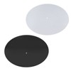 2Pcs Acrylic Turntable Slipmat Record Platter Player 12in Vinyl Slip