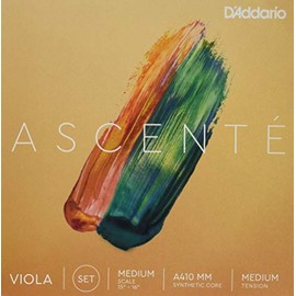 D'Addario Ascenté Viola-Saitensatz, mittlere Größe, mittlere Spannung