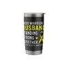 Endo Warrior's Husband Endometriosis Awareness Gifts Husband Stainless Steel Insulated