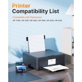 E-Z Ink Remanufactured for Epson 410XL 410 XL T410XL Ink Cartridges Black to use with Expression XP-640 XP-830 XP-7100 XP-530 XP-630 XP-635 Printer, 2 Black with Updated Chip