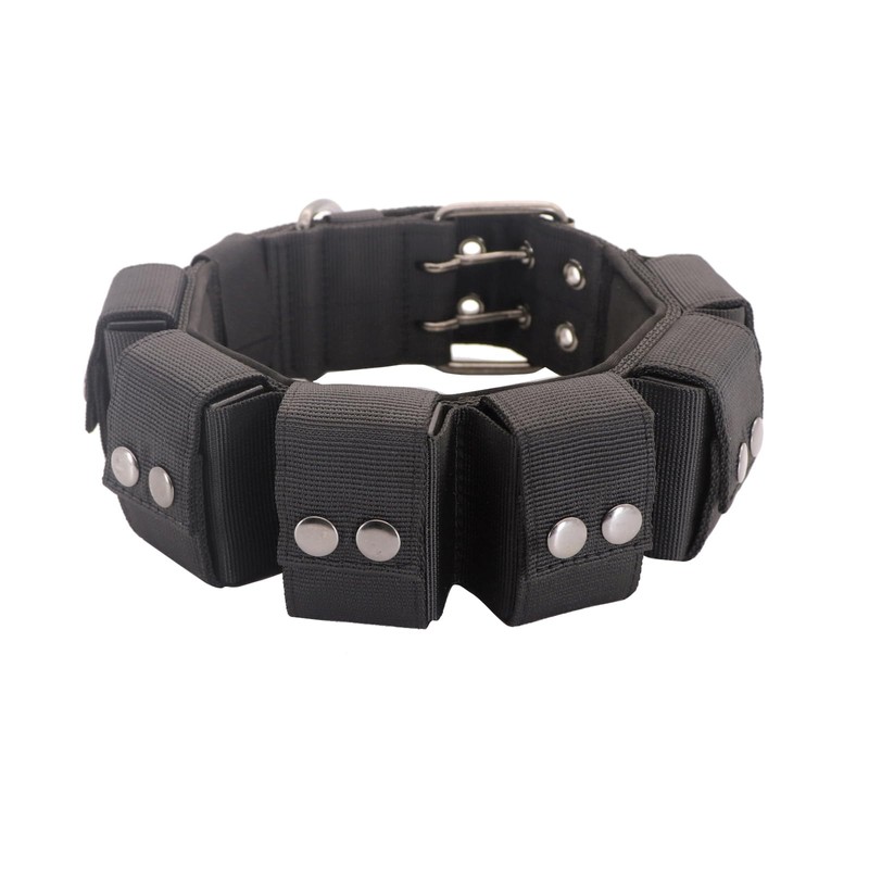 Walktime Tactical Weighted Dog Collar - Weights for Training &