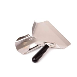 Heavy Duty Stainless Steel Catering Chip French Fry Bagger Scoop Right Handle