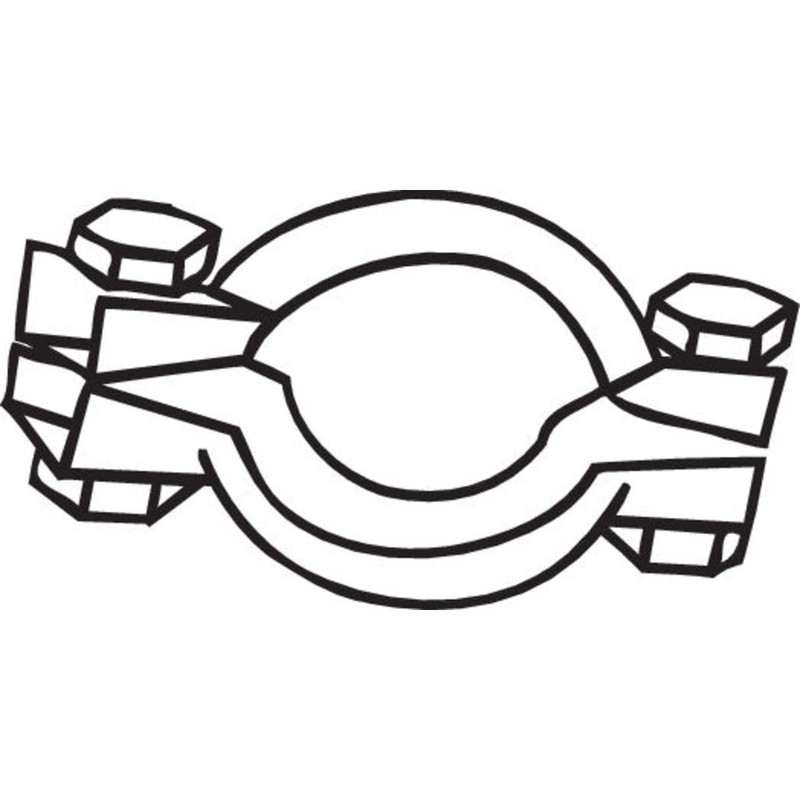 Bosal 254-920 Clamping Piece, exhaust system