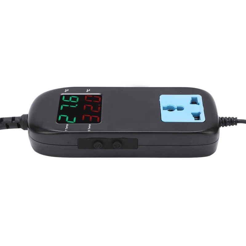 Digital Display Thermostat Intelligent Electronic Temperature Controller Regulator AC ~