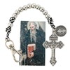 Westmon Works St Benedict Pocket Rosary Metal Beads and Crucifix