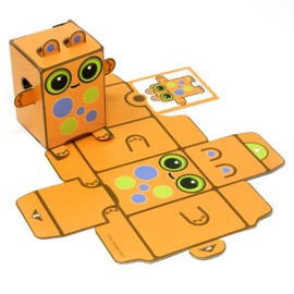 Box Buddies Boxibos Galactics - Pack of 12 Mini Box Space Explorers - Paper Craft for Kids, Party Bag Fillers, Pocket Money Toys