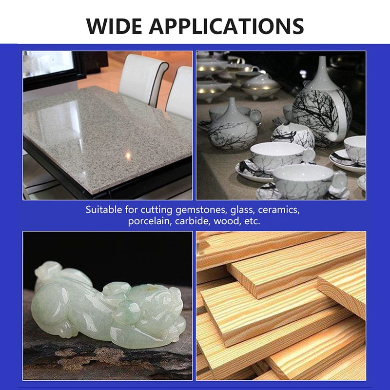 10pcs/Set Diamond Cutting Wheels with 3mm Mandrel Diamond Cutting Discs