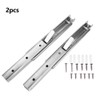 2 Pcs Triangular Support Bracket Stainless Steel 12in Foldable Flexible