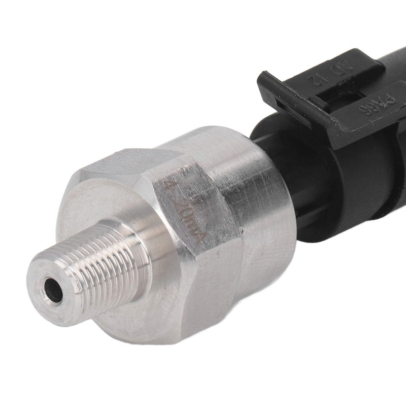 Pressure Transducer 4‑20ma Sender Stainless Steel Sensor 1/8in 27NPT Thread