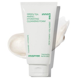 Innisfree Green Tea Amino Moisture Cleansing Foam, 150g, 1 piece / 이니스프리 그린티 아미노 수분 클렌징 폼, 150g, 1개