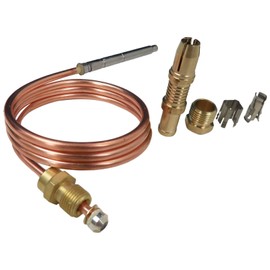 Thermocouple Repair Set Compatible for Robertshaw 1980-024 Snap Fit, Length 24",Zafina-UP New Replacement
