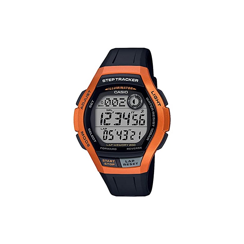 Casio WS-2000 Watch Casio Collection, orange, Newest model