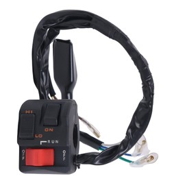 WQSING Left Handlebar Kill Stop Light Headlight Switch 35200-HA5-000 Compatible with Honda ATV ATC350X 350X 1985-1986 35200-HA5-670 35200-HA5-671