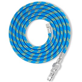 Demi-to Airbrush Hose 6.9 ft (1.8 m) Compressor Connection Air Brush Hose 1/8 1/4 Fitting with Joint