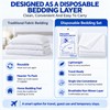 Disposable Bedding Set Queen Size, Single Pack for Hotel Travel
