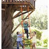 Fire Escape Ladder, 13.1 Feet Emergency Fire Ladder, 2-3 Story