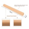 SUPER KITCHEN Beech Wood Rolling Pin, Rolling Pin, Perfect Baking
