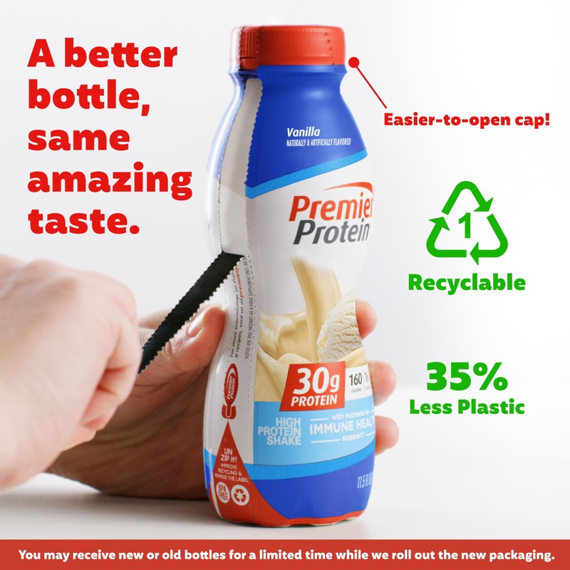 Premier Protein Shake, Vanilla, 30g Protein 1g Sugar 24 Vitamins