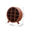 Outanaya Lipstick Organizer Wooden Display Stand Practical Vanity Table Holder