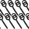 SF Bait Screw With Round Link Loop Swivels for Carp