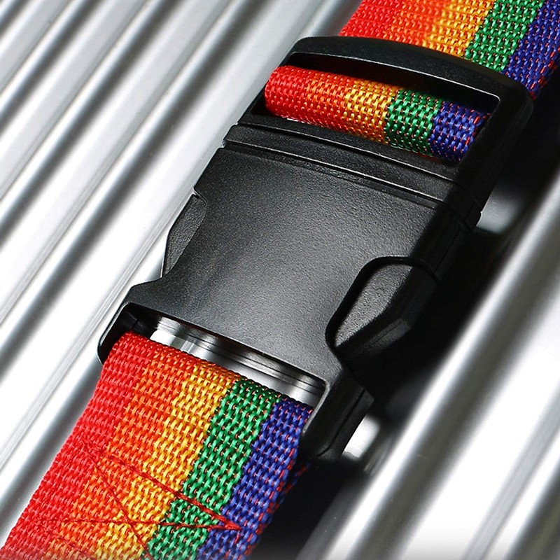 YEBMoo 4 Pack Luggage Strap, Adjustable 180cm, Long Travel Packing