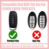 Rayslesan Key Fob Cover with Leather Holder Compatible with Airtag/RFID,Compatible