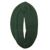 Wrapables Thick Knitted Winter Warm Infinity Scarf, Hunter Green
