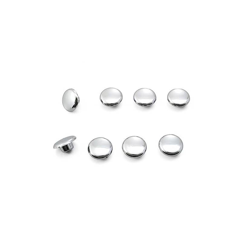 Daytona 70290 Bolt Cap M10 Cap Screw, 8 Pieces