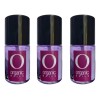 Organic Nails 3pack Aceite Para Cutícula Aroma Rosas 15ml -