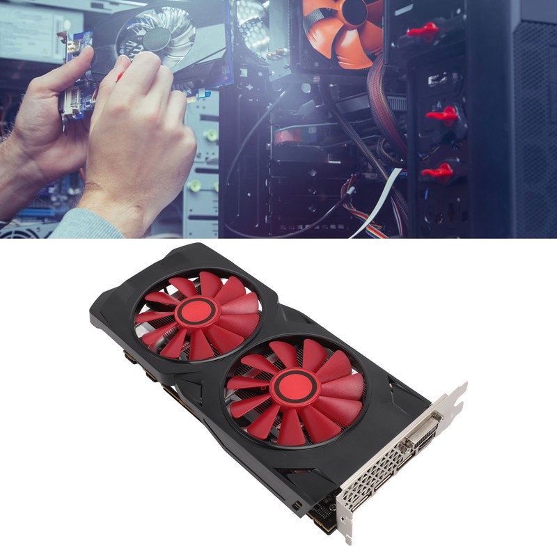 Game Graphics Card RX580 8GB GDDR5 256bit Quiet Dual Cooling