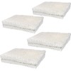 HQRP 4-Pack Humidifier Wick Filter Compatible with Lasko THF8 TFH-8