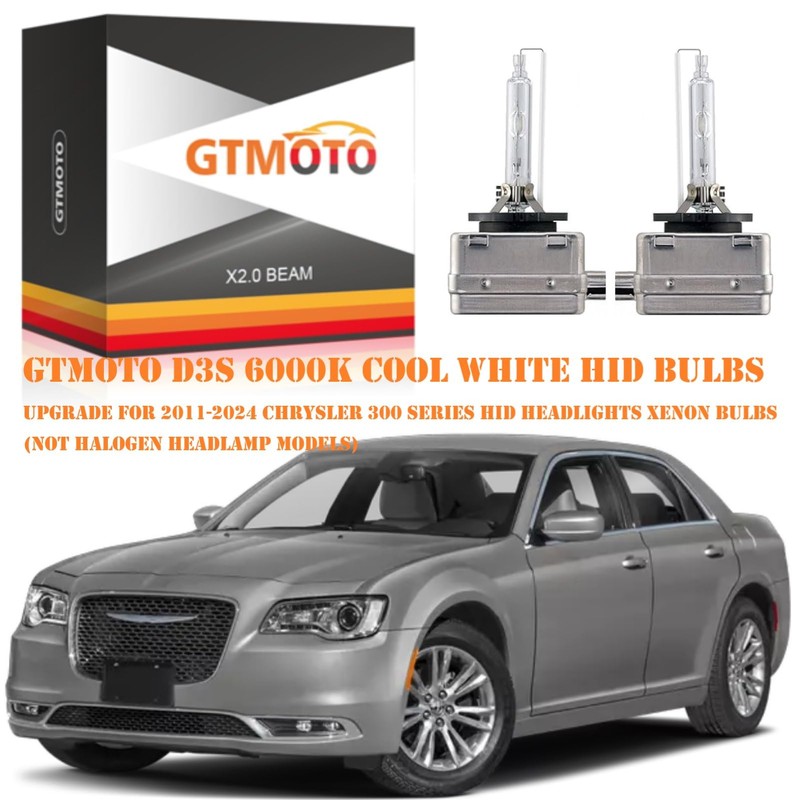 GTMOTO L0000D3S D3S HID Headlight Bulbs for Dodge Jeep Chrysler