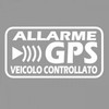8 x GPS Satellite Alarm System Anti Theft Stickers for