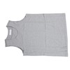 Unisex Cotton Vest Easy Wear Removal Side Full Opening Sleeveless