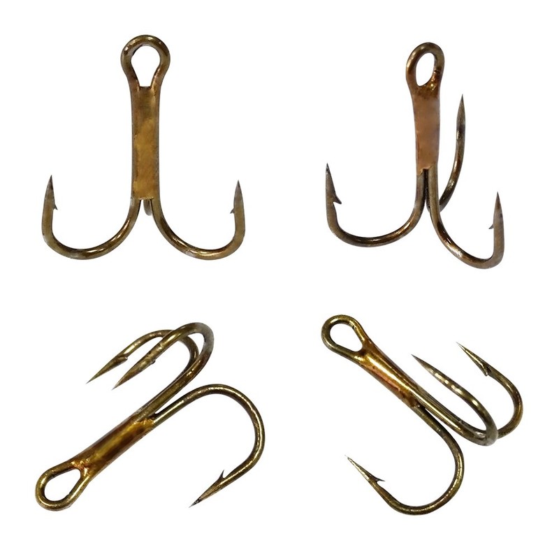 140pcs Copper Blade Inline Spinner Bait Lure Kit Bass Spoon